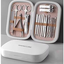 Gaman Gmn-8 Profesyonel 18 Parça Manikür&pedikür Yüz Bakım Seti & Manicure Set & Özel Kutulu