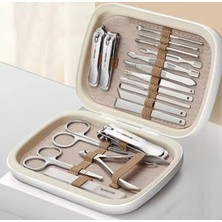 Gaman Gmn-8 Profesyonel 18 Parça Manikür&pedikür Yüz Bakım Seti & Manicure Set & Özel Kutulu