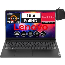 Lenovo V15 G4 Abp Amd Ryzen 7 7730U 40GB 2tb SSD 15.6 Fullhd Freedos Taşınabilir Bilgisayar V82YY001MTR19+WEBLEGELSINÇANTA