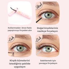 Dvl 3'lü Kirpik Yapıştırıcı Seti - Kirpik Yapıştırıcı & Sabiyleyici & Remover, Eyelash Glue & Remover