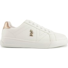 U.S. Polo Assn. Exxy 4Pr Beyaz Kadın Sneaker