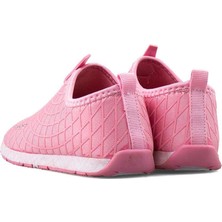 Karışık Fly Soft Pembe Çocuk Kreş Okul Ayakkabısı Su Itici