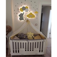 Wood 14 Dizayn Gece Lambası Çocuk Odası Bebek Odası Dekoratif Aydınlatma