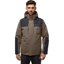 Jack Wolfskin Jasper 3ın1 Jkt M Erkek Outdoor Ceket A61858-5719 Cold Coffee