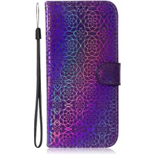 YH Market Oneplus Nord 4 Için Flip Case Cüzdan Kılıf Glitter Renkli Standı Tutucu Pu (Yurt Dışından)