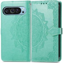 YH Market Google Piksel 9 Pro Xl Için Flip Case Zarif Desen Darbeye Basit (Yurt Dışından)