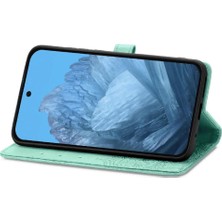 YH Market Google Piksel 9 Pro Xl Için Flip Case Zarif Desen Darbeye Basit (Yurt Dışından)