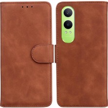 YH Market Oneplus Nord Ce4 Lite Manyetik Premium Pu Deri Standı Kartı Için Flip Case (Yurt Dışından)