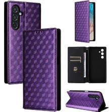 YH Market Samsung Galaxy M35 5g Cüzdan Manyetik Kapatma Kart Yuvaları Için Flip Case (Yurt Dışından)