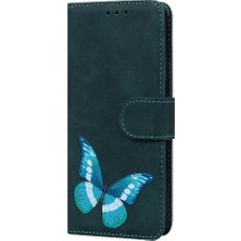 YH Market Oneplus Nord Ce4 Lite Için Flip Case Cüzdan Renk Baskılı Kelebek Flip (Yurt Dışından)