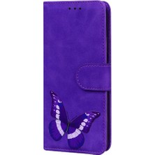 YH Market Oneplus Nord Ce4 Lite Için Flip Case Cüzdan Renk Baskılı Kelebek Flip (Yurt Dışından)