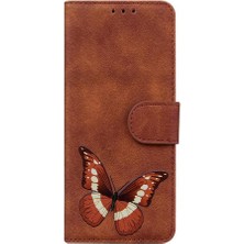 YH Market Oneplus Nord Ce4 Lite Için Flip Case Cüzdan Renk Baskılı Kelebek Flip (Yurt Dışından)