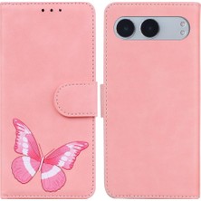 YH Market Oneplus Nord 4 Için Flip Case Kelebek Flip Folio Kapak Kart Yuvaları Renk (Yurt Dışından)