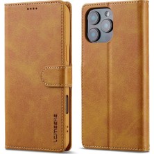 YH Market Tutucu Kart Yuvaları ile IPhone 16 Pro Için Flip Case Cüzdan Buzağı Doku (Yurt Dışından)