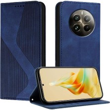 YH Market Realme 12 Pro 5g Cüzdan Kickstand Pu Deri Manyetik Kart Yuvaları Için Kılıf (Yurt Dışından)