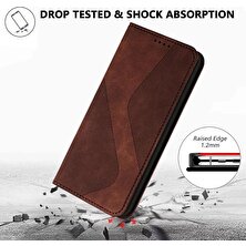 YH Market Oppo Bulmak Için Kılıf X7 Folio Kapak Pu Deri Manyetik Cüzdan Kickstand Kart (Yurt Dışından)