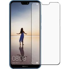 Huawei P20 Lite Kırılmaz Cam Şeffaf 0.3mm Kılıf Dostu Temperli Ekran Koruyucu
