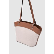 Bag Flower Daisy Kanvas Omuz Çantası