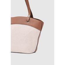 Bag Flower Daisy Kanvas Omuz Çantası
