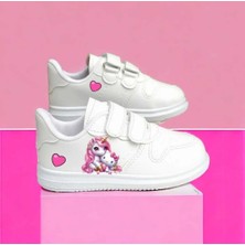 Lias Design Pembe Unicorn Haylo Baskılı Kız Çocuk Spor Ayakkabı Sneaker