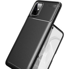 ZORE Galaxy M51 Kılıf Negro Silikon Kapak-Kahverengi