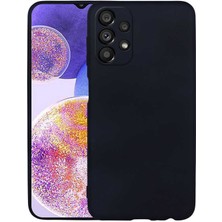 ZORE Galaxy A23 Kılıf Premier Silikon Kapak-Siyah