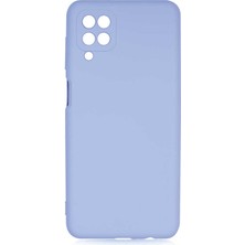 ZORE Galaxy A12 Kılıf Mara Lansman Kapak-Lila