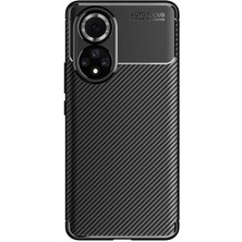 ZORE Huawei Honor 50 Kılıf Negro Silikon Kapak-Siyah