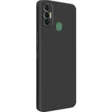 Case World Tecno Spark 7t Kapak Içi Kadife Kamera Korumalı Lansman Silikon Kılıf - Petrol Mavisi