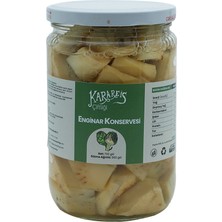 Karareis Çiftliği Pilavlık Çanak Enginar Konservesi 660 gr