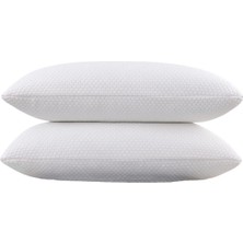 Tekno Trust Pamuklu Visco Yastık Ortopedik Terletmeyen 2 Adet Visko Uyku Yastığı Premium Kılıflı % 100 Visco Sü