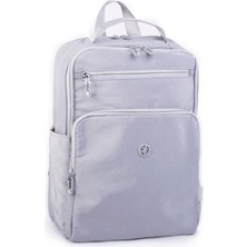 Nas Bag Unisex Büyük Boy Su Geçirmez (Waterproof)  Hafif Sırt Çantası Gri