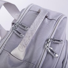 Nas Bag Unisex Büyük Boy Su Geçirmez (Waterproof)  Hafif Sırt Çantası Gri