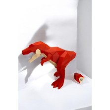 Mıknatıslı 3D Zorlayıcı ve Gerçekçi T-Rex Puzzle Aile Aktivitesi & Zeka Oyunu