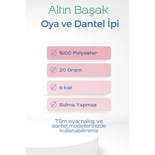 Altınbaşak Oya ve Dantel Ipi 20 gr - Royaleks - No: 347