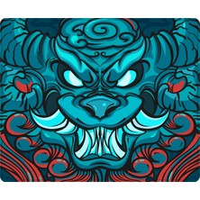 Porge Longteng Huoyun Special Edition 480X400X4 mm E-Sports Speed Hybrit Mouse Pad