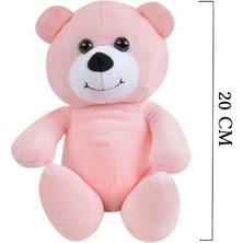 Peluş Ayı Oyuncak 20 cm Pembe