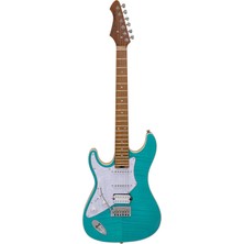 Aria Pro 2 714MK2LTQBL Solak Elektro Gitar