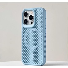 Lucentia Store iPhone 15 Honeycomb Soğutma Mesh Manyetik Şarj Kılıfı (Yurt Dışından)