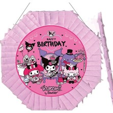 Parti Dükkanım Kuromi Pinyata 42 cm + Sopası