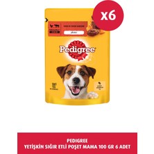 Pedigree Biftekli Poşet Yaş Mama 100 gr 6