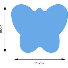 Kamei Şekilli Delgeç Kelebek 2.5 cm KM8810