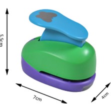 Kamei Şekilli Delgeç Kelebek 2.5 cm KM8810