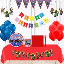 Parti Dükkanım Roblox 16 Kişilik Ekonomik Parti Seti