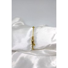 Rosa Juliet Jewelry Kadın Gold Renk Çelik Burgu 2mm Bileklik