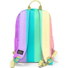 Coral High Yaygan Coral High Renkli Çizgili Desenli 3’Lü Okul Çanta Seti 23630-Mix3