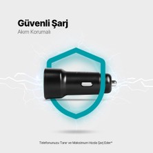 Ttec Smartcharger 2.4A Araç Şarj Aleti  + Micro USB Kablo