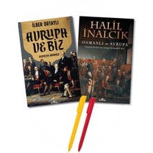 Avrupa ve Biz(Ilber Ortaylı) + Osmanlı ve Avrupa(Halil Inalcık)-Yeni 2 Kitap Set Kronik Kitap Tarih