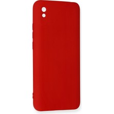 Xiaomi Redmi 9A Kılıf Içi Kadife Lansman Kapak - Kırmızı