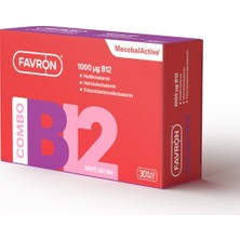 Favron Combo Vitamin B12 Içeren Dilaltı Tablet Takviye Edici Gıda